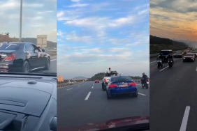 Beykoz'da çakarlı düğün konvoyu ortalığı karıştırdı!