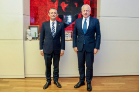 Ankara'da Özgür Özel-Alaattin Köseler görüşmesi